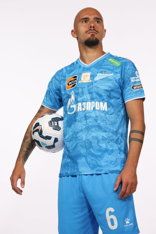 Фотосессия игроков основного состава футбольной команды «Зенит» сезона 2024/2025