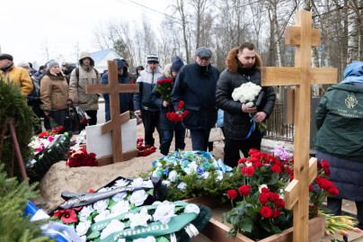 Прощание с  футболистом и тренером «Зенита» Вадимом  Григорьевичем Храповицким