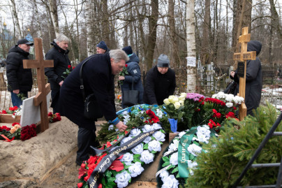 Прощание с  футболистом и тренером «Зенита» Вадимом  Григорьевичем Храповицким