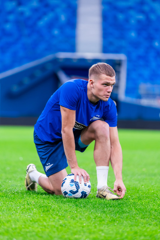 Открытая тренировка «Зенита» перед матчем со «Спартаком»