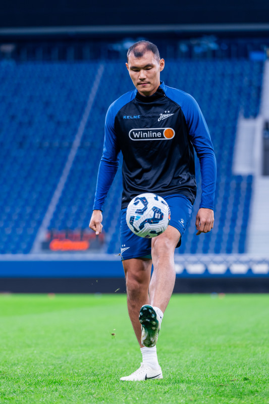 Открытая тренировка «Зенита» перед матчем со «Спартаком»