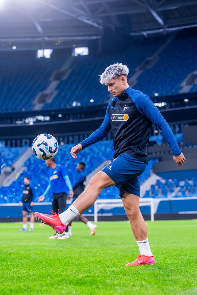 Открытая тренировка «Зенита» перед матчем со «Спартаком»