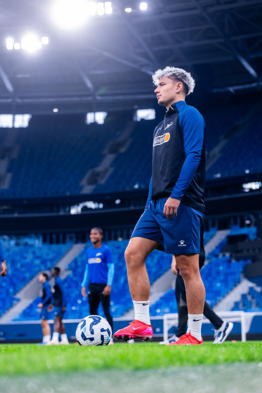 Открытая тренировка «Зенита» перед матчем со «Спартаком»