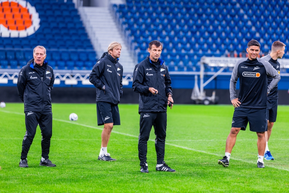 Открытая тренировка «Зенита» перед матчем со «Спартаком»