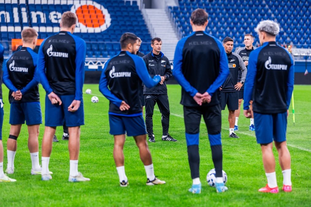 Открытая тренировка «Зенита» перед матчем со «Спартаком»
