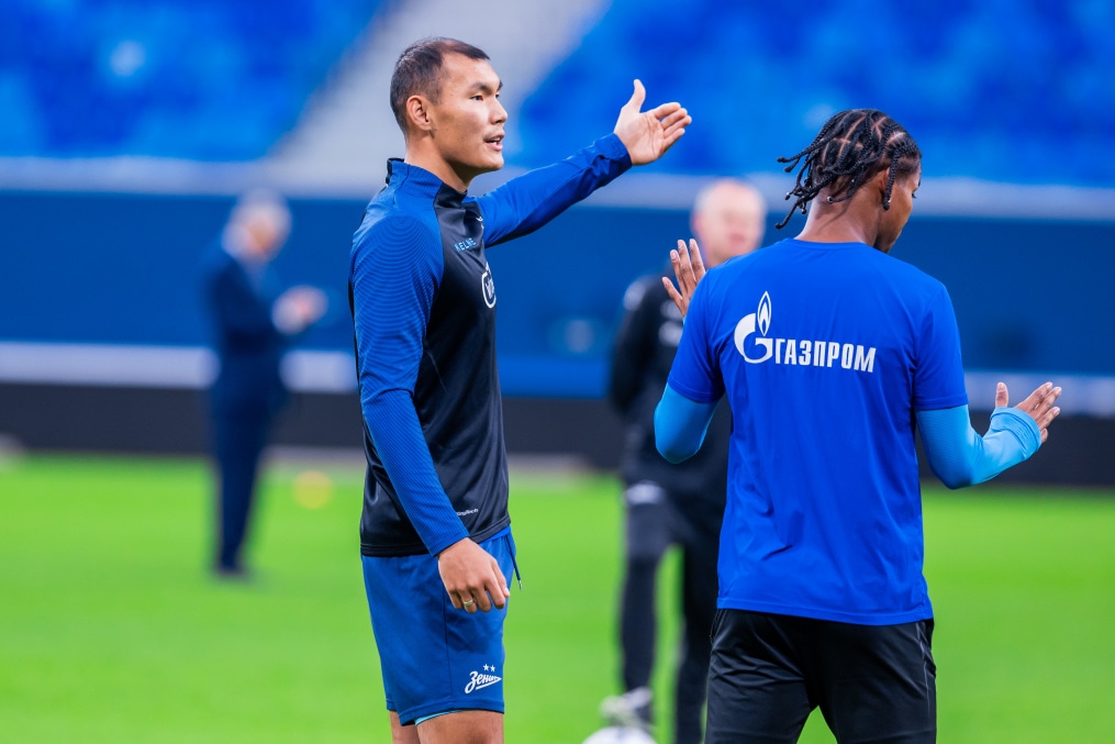 Открытая тренировка «Зенита» перед матчем со «Спартаком»