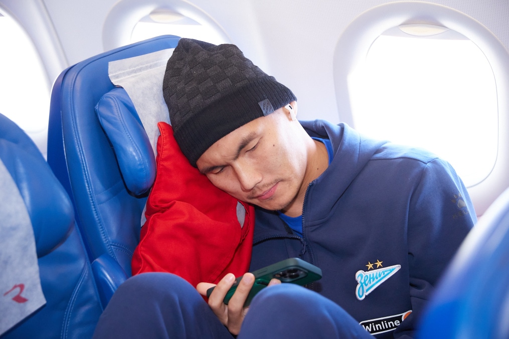 Вылет команды в Москву на матч со «Спартаком»