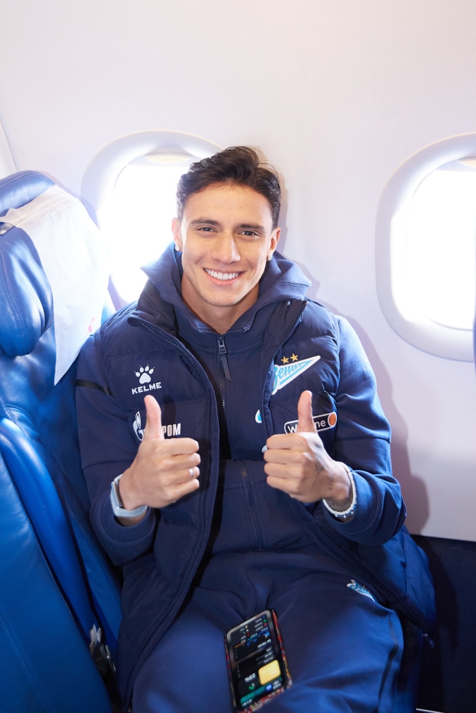 Вылет команды в Москву на матч со «Спартаком»