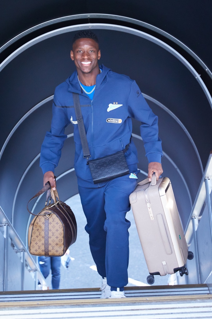 Вылет команды в Москву на матч со «Спартаком»