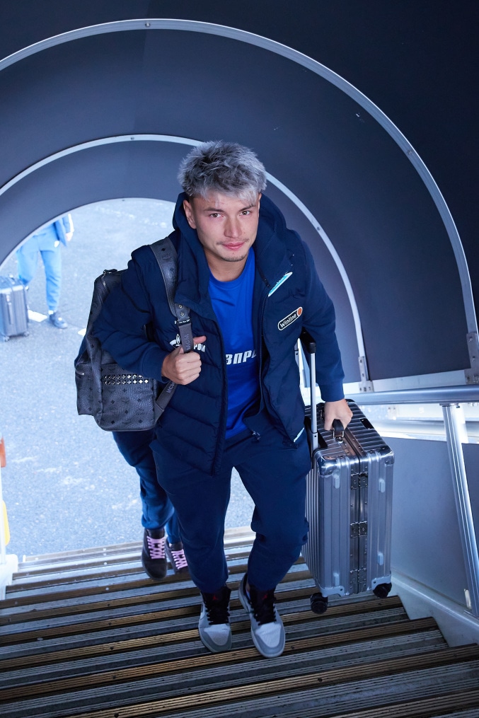 Вылет команды в Москву на матч со «Спартаком»