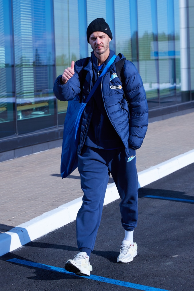 Вылет команды в Москву на матч со «Спартаком»