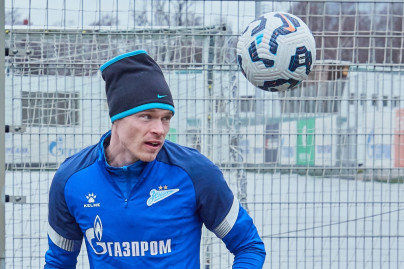 Открытая тренировка  «Зенита» перед матчем с «Локомотивом»