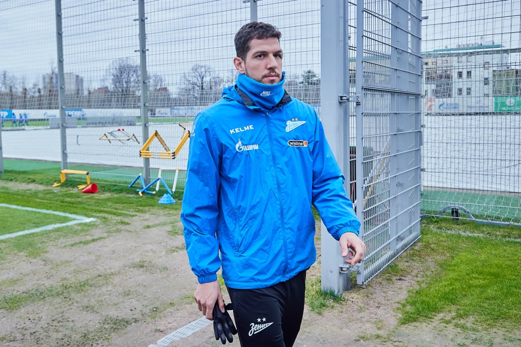 Открытая тренировка  «Зенита» перед матчем с «Локомотивом»