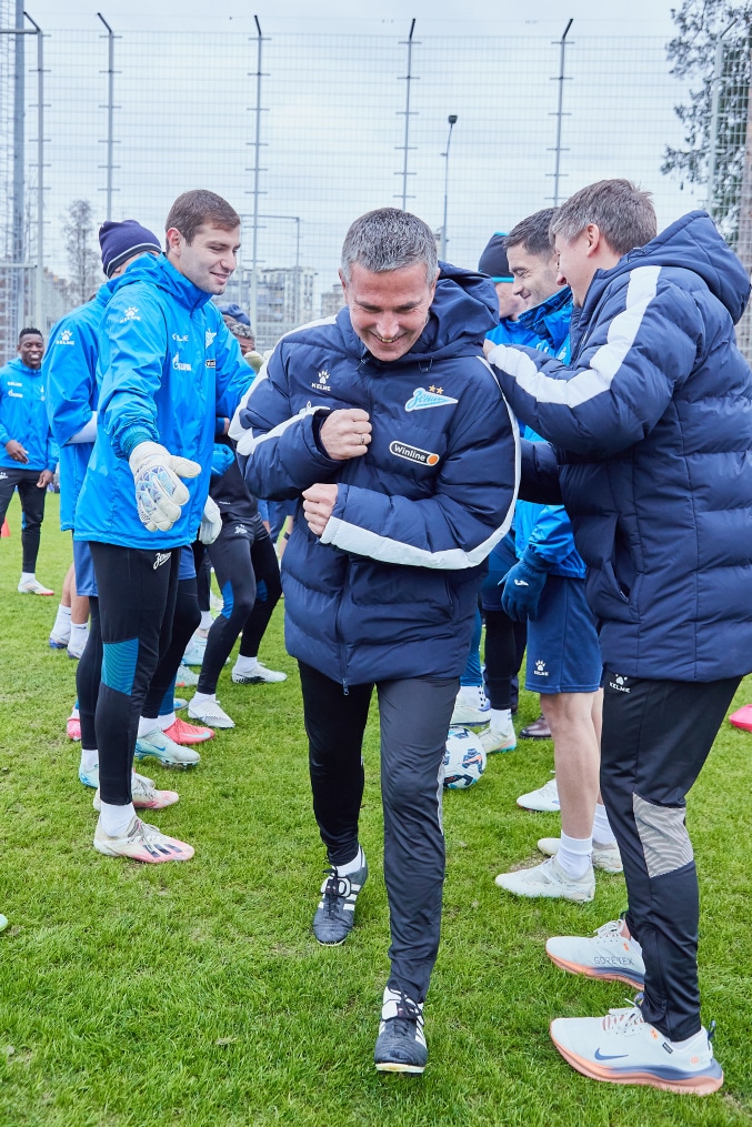 Открытая тренировка  «Зенита» перед матчем с «Локомотивом»