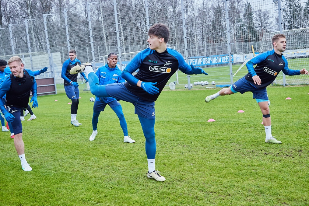 Открытая тренировка  «Зенита» перед матчем с «Локомотивом»