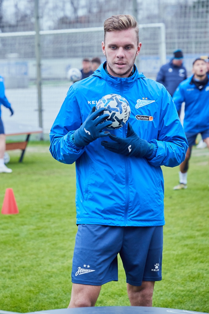 Открытая тренировка  «Зенита» перед матчем с «Локомотивом»