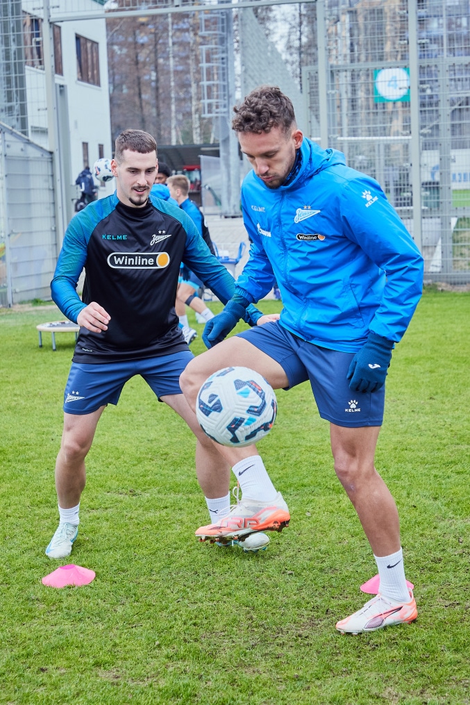 Открытая тренировка  «Зенита» перед матчем с «Локомотивом»