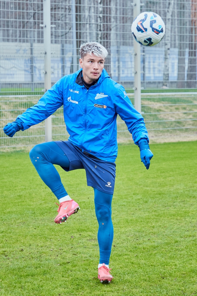 Открытая тренировка  «Зенита» перед матчем с «Локомотивом»