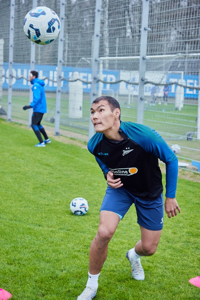 Открытая тренировка  «Зенита» перед матчем с «Локомотивом»