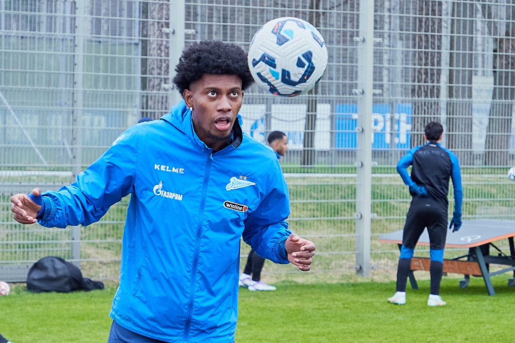 Открытая тренировка  «Зенита» перед матчем с «Локомотивом»