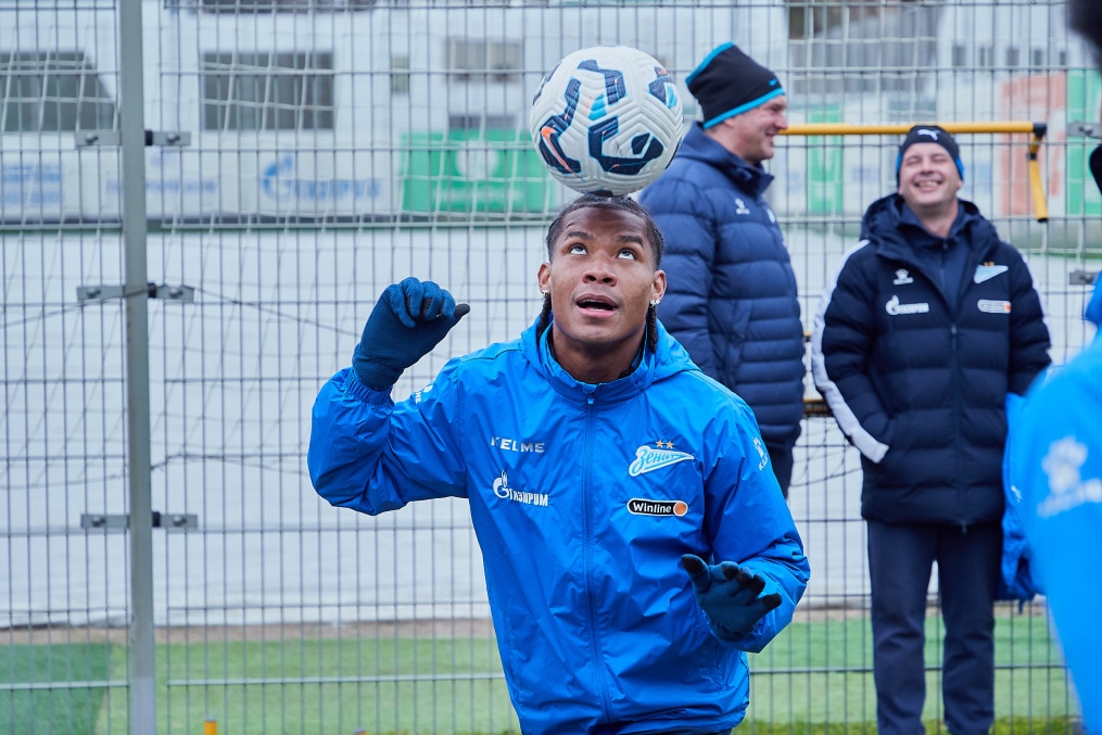 Открытая тренировка  «Зенита» перед матчем с «Локомотивом»