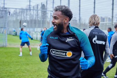 Открытая тренировка  «Зенита» перед матчем с «Локомотивом»