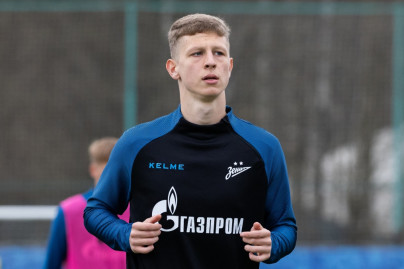 Тренировка «Зенита»-м перед матчем с ФК «Урал»