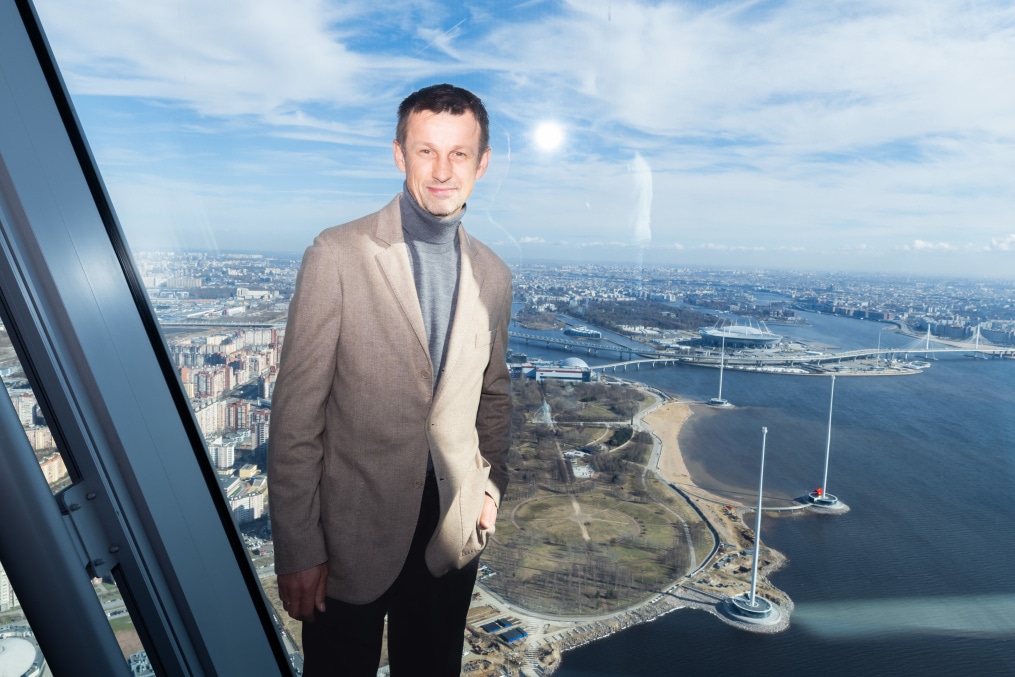 Экскурсия игроков основного состава «Зенита» в «Лахта-Центр»