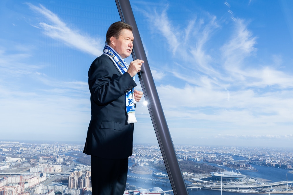 Экскурсия игроков основного состава «Зенита» в «Лахта-Центр»