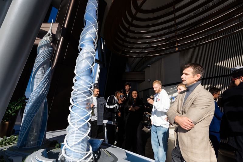 Экскурсия игроков основного состава «Зенита» в «Лахта-Центр»