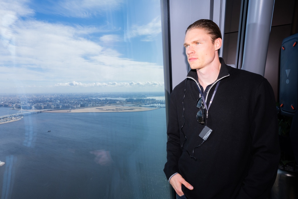 Экскурсия игроков основного состава «Зенита» в «Лахта-Центр»