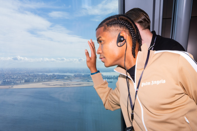 Экскурсия игроков основного состава «Зенита» в «Лахта-Центр»