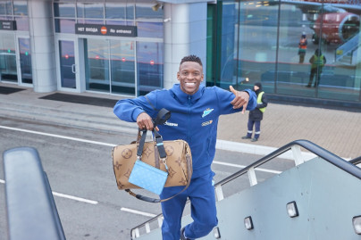 Вылет команды в Москву на матч с «Локомотивом»