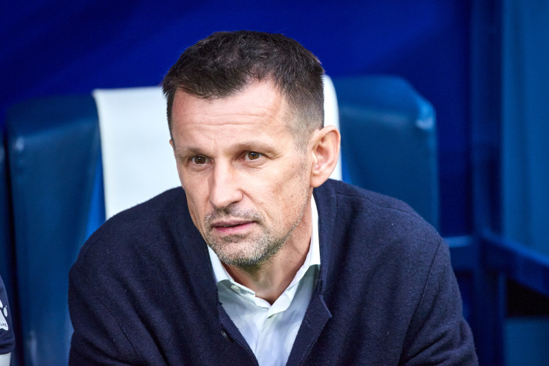 Сергей Семак на матче «Зенит» — «Химки»