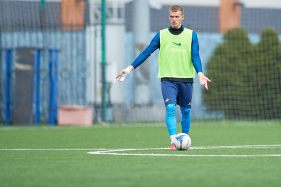 Тренировка «Зенита»-2 перед матчем с «Енисеем»-2