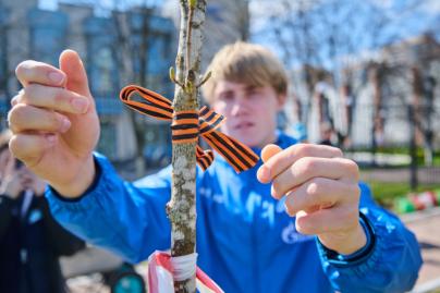 Акция «Сад памяти» в Академии ФК «Зенит»