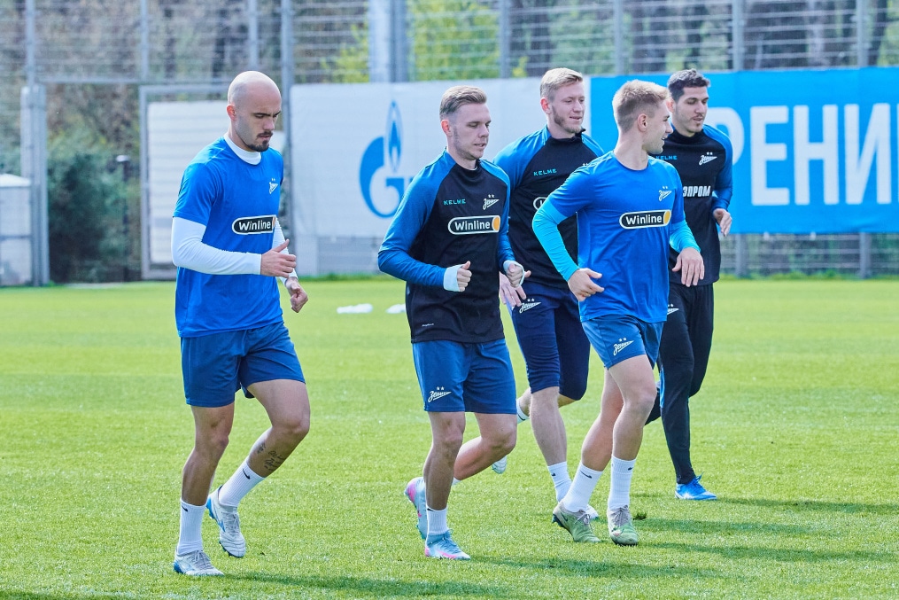Открытая тренировка «Зенита» перед матчем с «Пари НН»