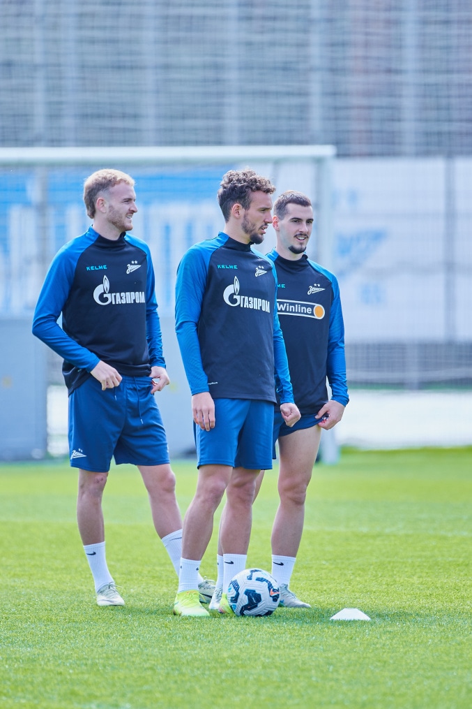 Открытая тренировка «Зенита» перед матчем с «Пари НН»