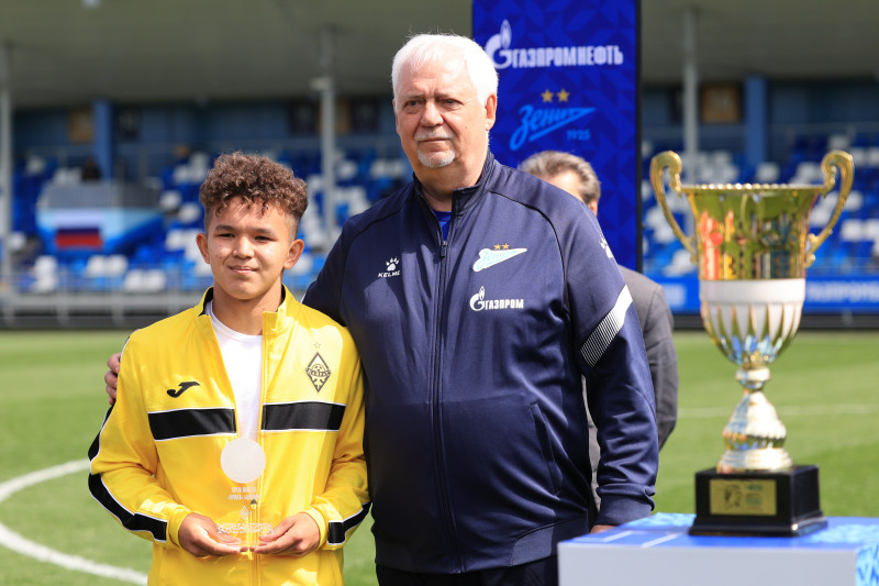 Церемония закрытия XV Международного юношеского турнира по футболу памяти В.А. Казачёнка