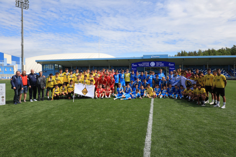 Церемония закрытия XV Международного юношеского турнира по футболу памяти В.А. Казачёнка