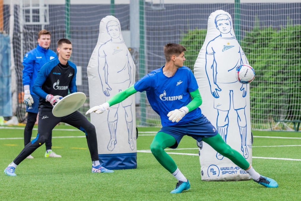 Тренировка «Зенита»-2 перед матчем с ФК «Луки-Энергия»