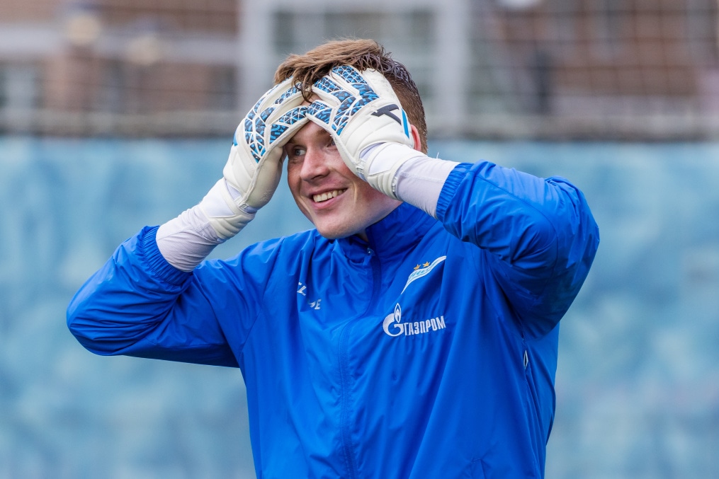 Тренировка «Зенита»-2 перед матчем с ФК «Луки-Энергия»