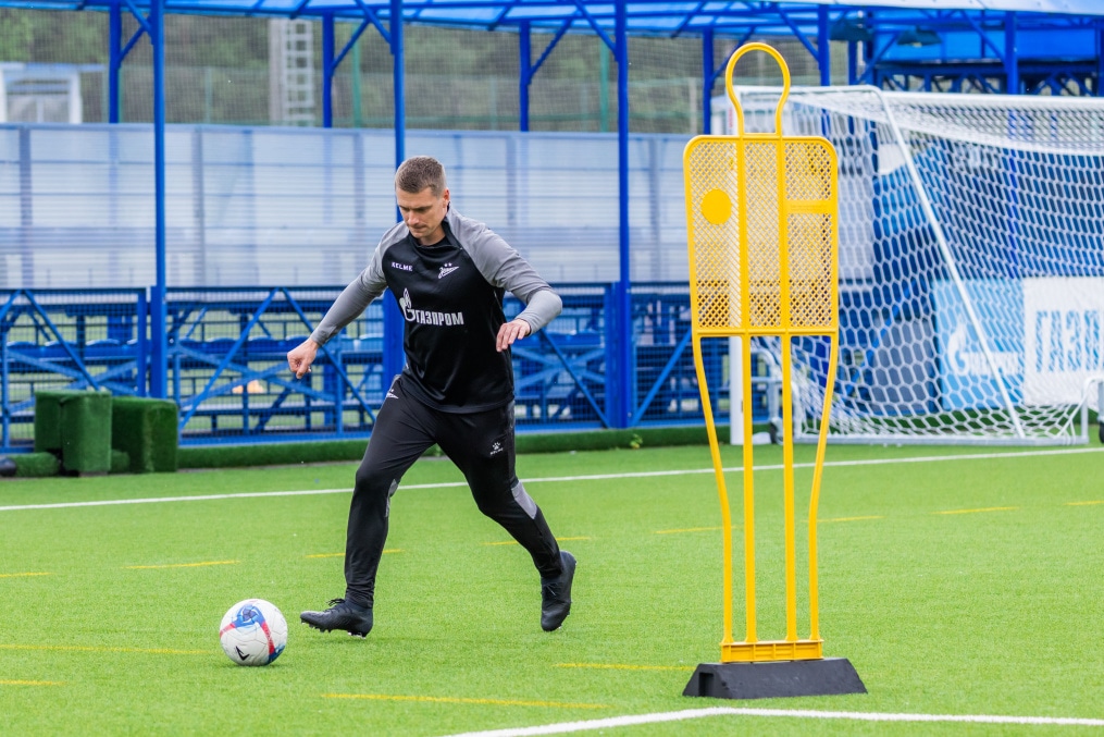Тренировка «Зенита»-2 перед матчем с ФК «Луки-Энергия»