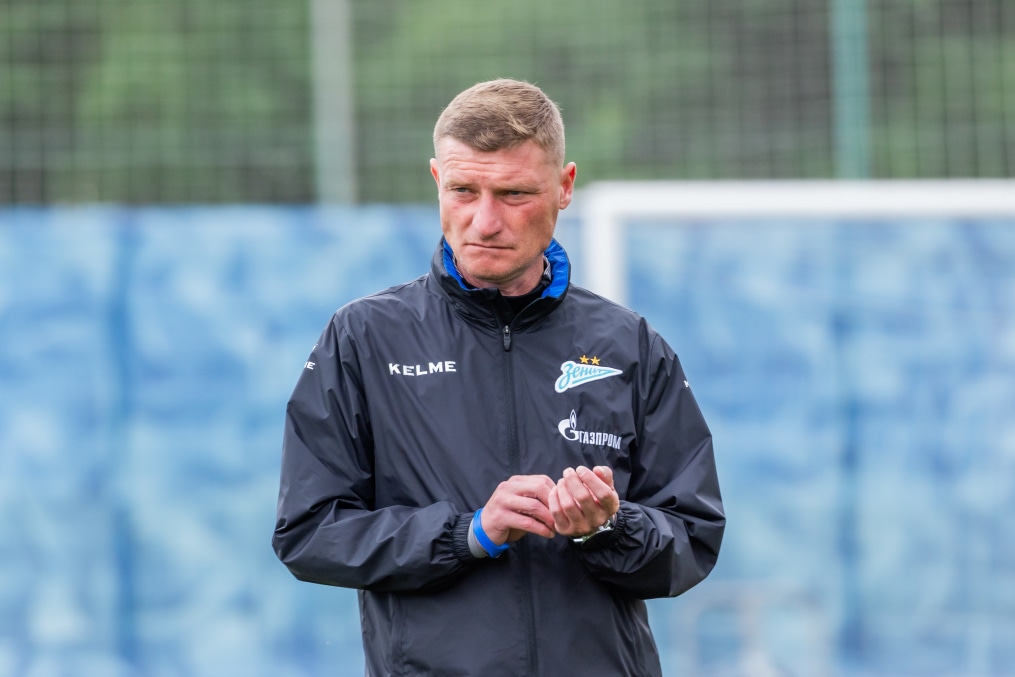 Тренировка «Зенита»-2 перед матчем с ФК «Луки-Энергия»