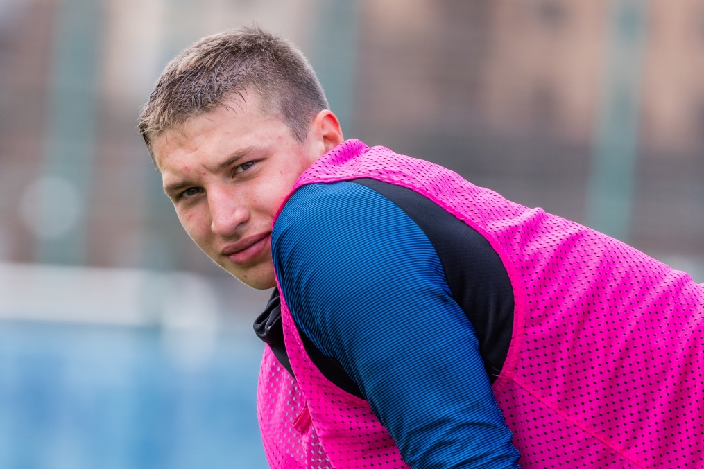 Тренировка «Зенита»-2 перед матчем с ФК «Луки-Энергия»