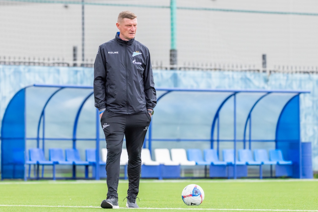 Тренировка «Зенита»-2 перед матчем с ФК «Луки-Энергия»