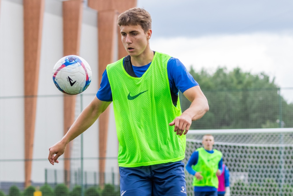 Тренировка «Зенита»-2 перед матчем с ФК «Луки-Энергия»