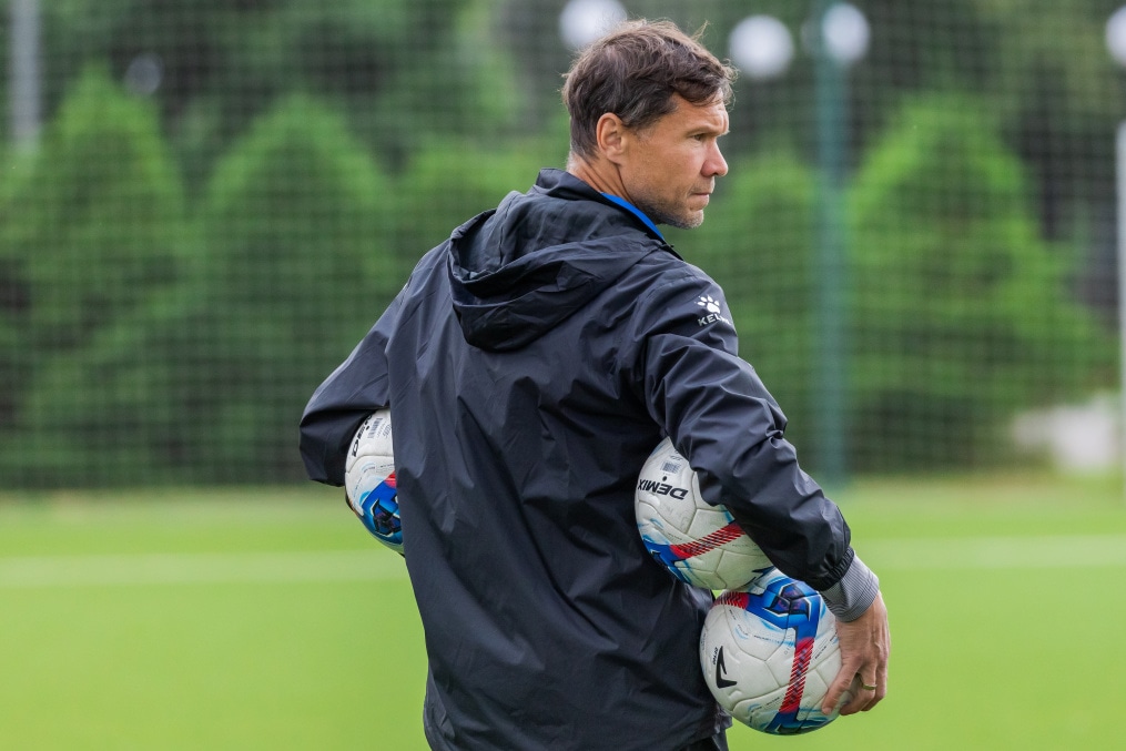 Тренировка «Зенита»-2 перед матчем с ФК «Луки-Энергия»