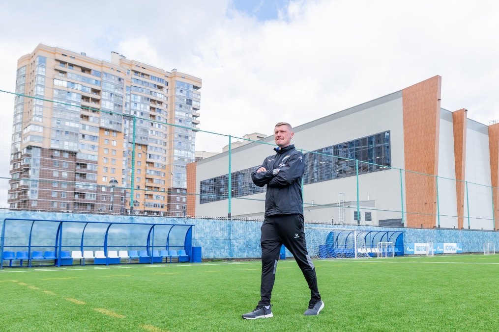 Тренировка «Зенита»-2 перед матчем с ФК «Луки-Энергия»