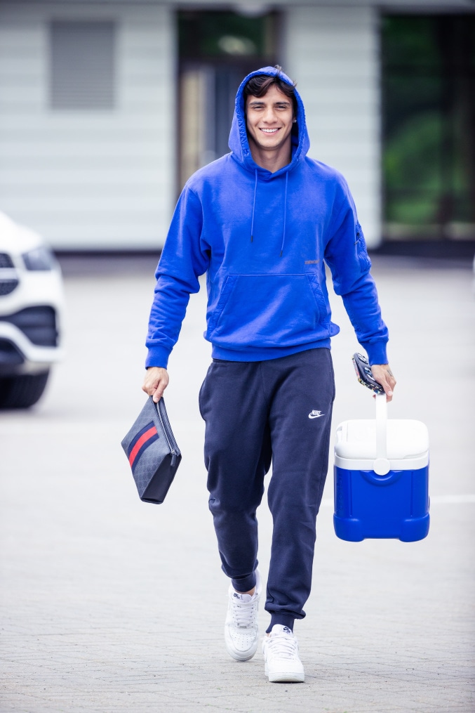 «Зенит. Стиль»: приезд игроков на базу